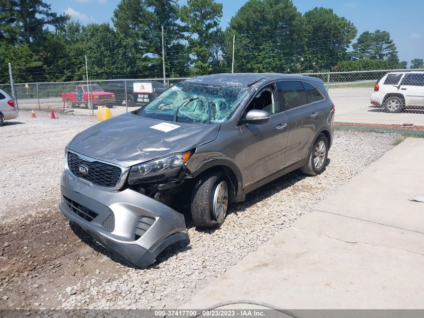 2019 Kia Sorento Lx VIN: 5XYPGDA36KG459489 Lot: 37417700