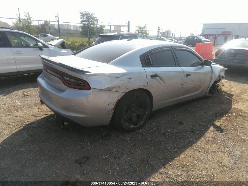 2017 Dodge Charger Police Awd VIN: 2C3CDXKT4HH526497 Lot: 37418054