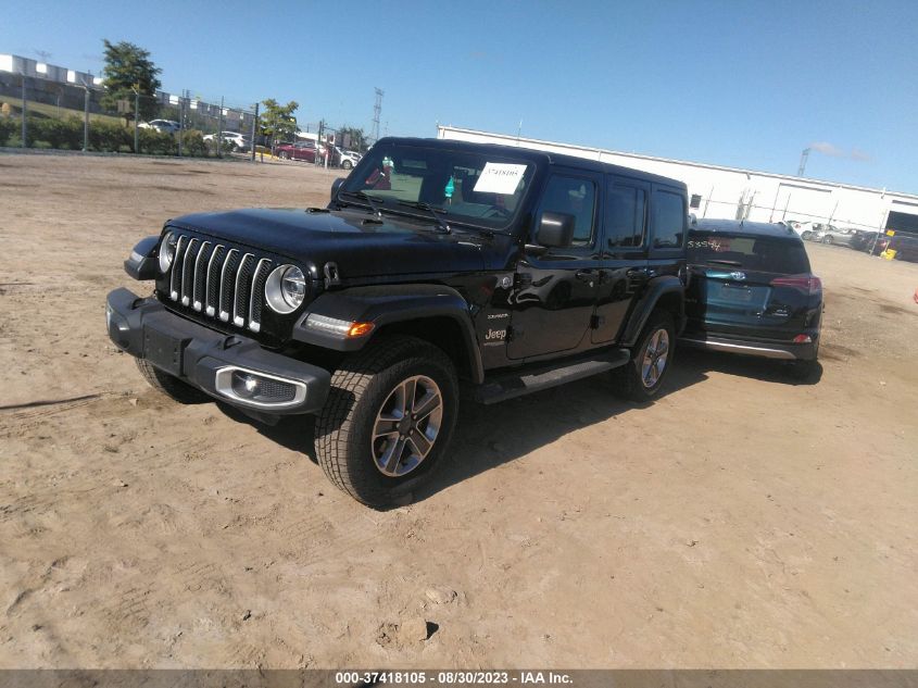 2021 Jeep Wrangler Unlimited Sahara 4X4 VIN: 1C4HJXEG4MW506447 Lot: 37418105