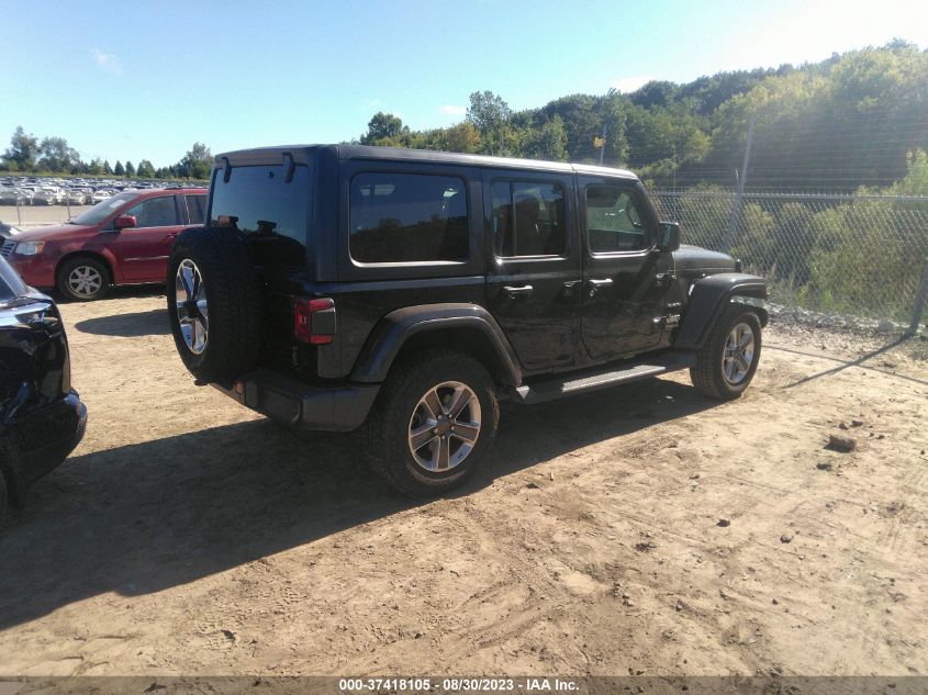 2021 Jeep Wrangler Unlimited Sahara 4X4 VIN: 1C4HJXEG4MW506447 Lot: 37418105