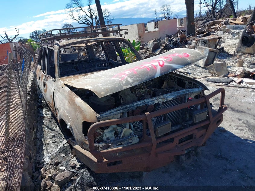 1991 Toyota Land Cruiser Fj80 VIN: JT3FJ80W0M0017238 Lot: 37418396