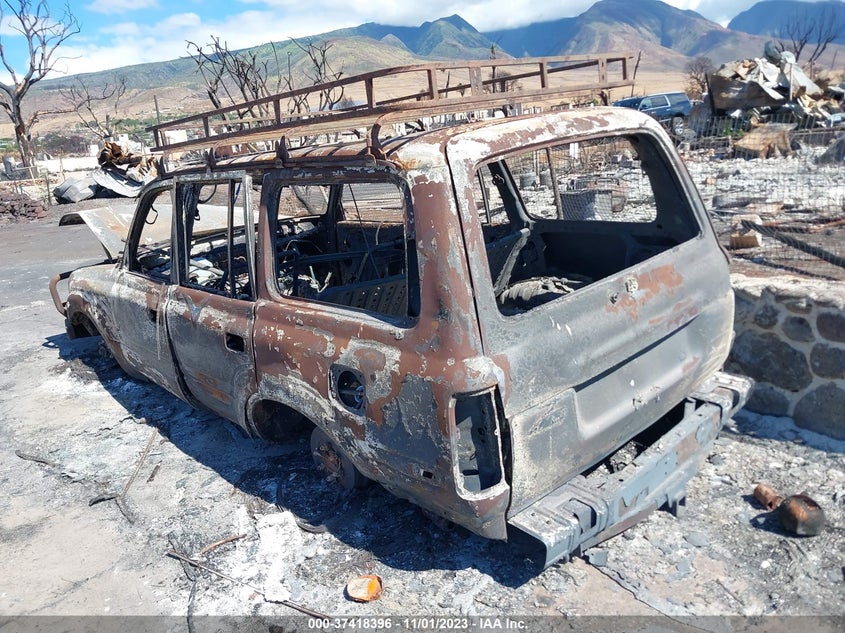 1991 Toyota Land Cruiser Fj80 VIN: JT3FJ80W0M0017238 Lot: 37418396