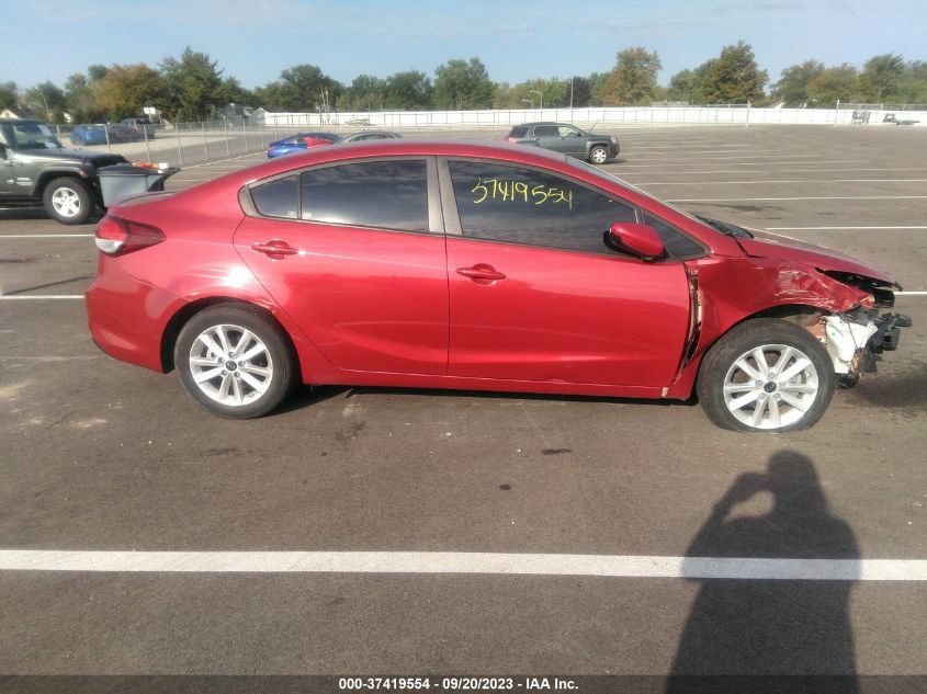 2017 Kia Forte S VIN: 3KPFL4A75HE027041 Lot: 37419554