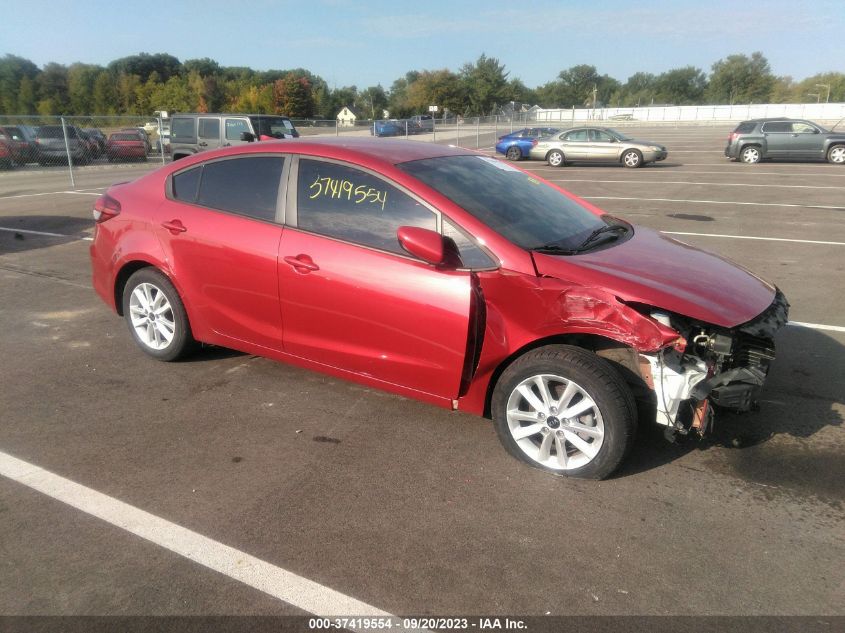 2017 Kia Forte S VIN: 3KPFL4A75HE027041 Lot: 37419554