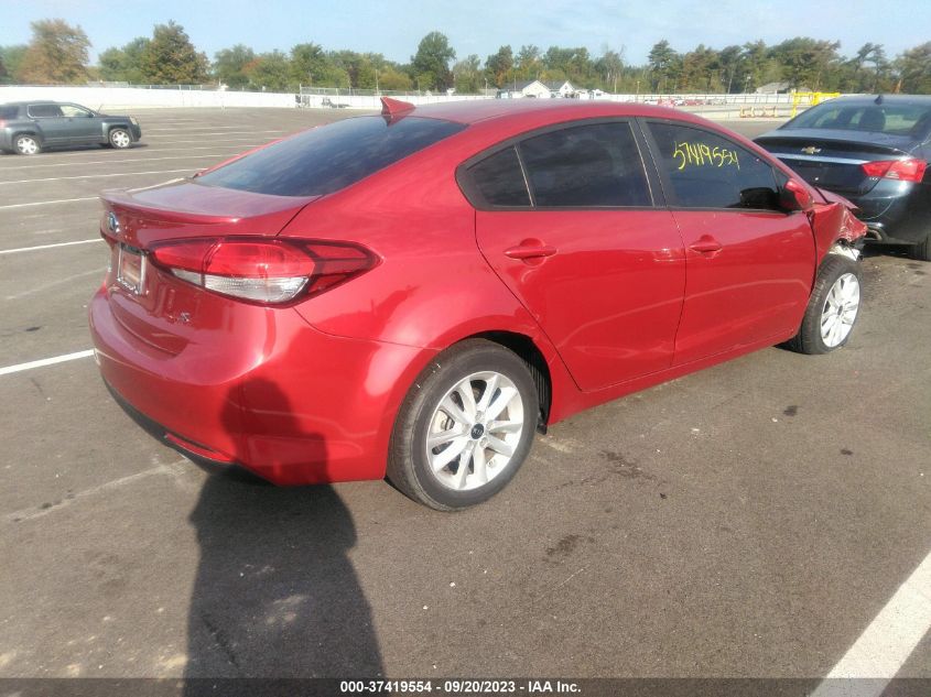 2017 Kia Forte S VIN: 3KPFL4A75HE027041 Lot: 37419554