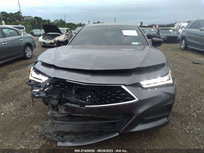 2021 Acura Tlx Advance Package VIN: 19UUB6F67MA009144 Lot: 37420038