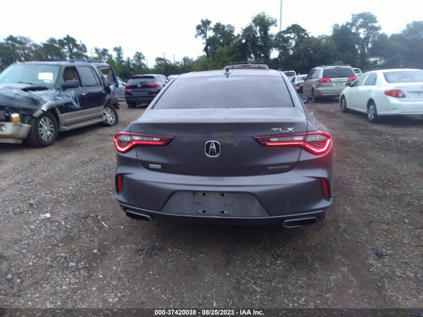 2021 Acura Tlx Advance Package VIN: 19UUB6F67MA009144 Lot: 37420038