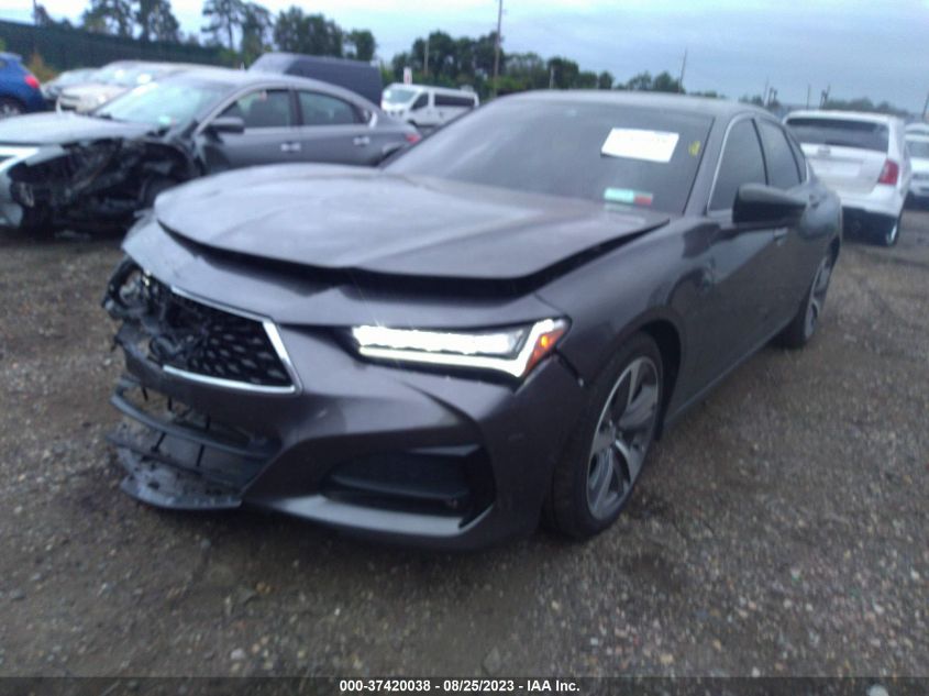 2021 Acura Tlx Advance Package VIN: 19UUB6F67MA009144 Lot: 37420038