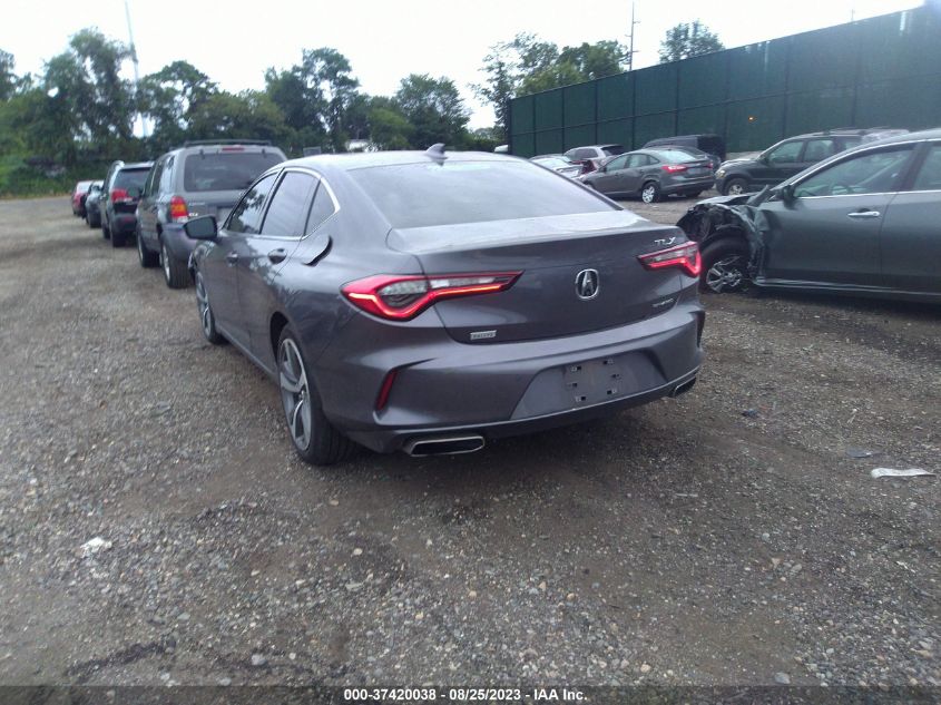 2021 Acura Tlx Advance Package VIN: 19UUB6F67MA009144 Lot: 37420038