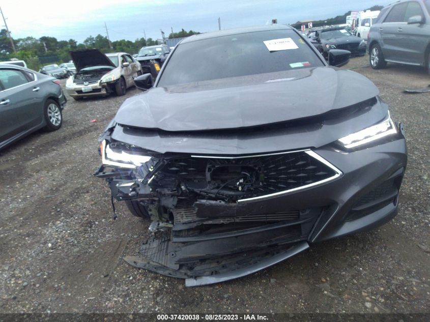 2021 Acura Tlx Advance Package VIN: 19UUB6F67MA009144 Lot: 37420038