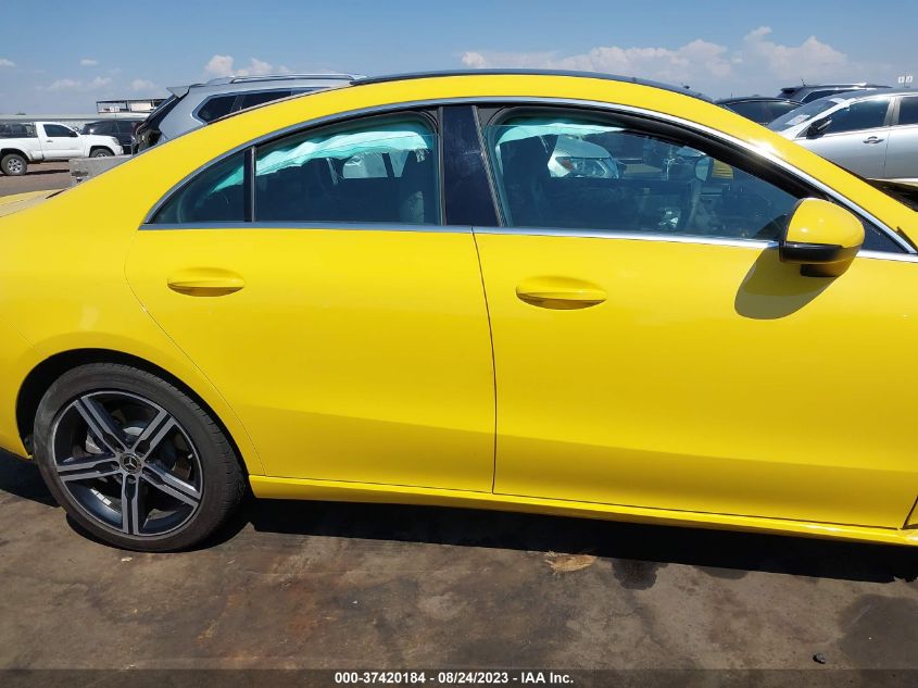 2020 Mercedes-Benz Cla Cla 250 VIN: WDD5J4GB1LN078155 Lot: 37420184