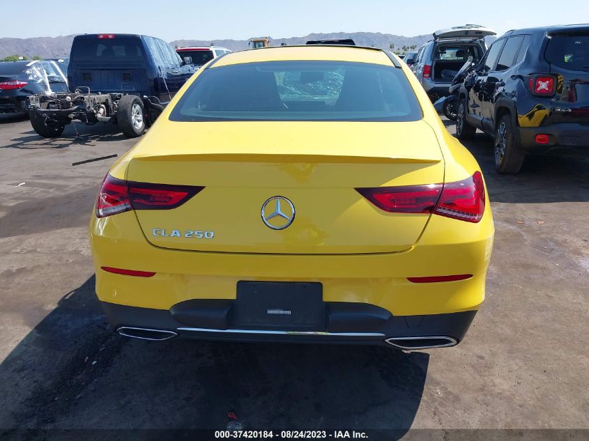2020 Mercedes-Benz Cla Cla 250 VIN: WDD5J4GB1LN078155 Lot: 37420184