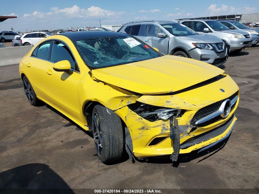 2020 Mercedes-Benz Cla Cla 250 VIN: WDD5J4GB1LN078155 Lot: 37420184