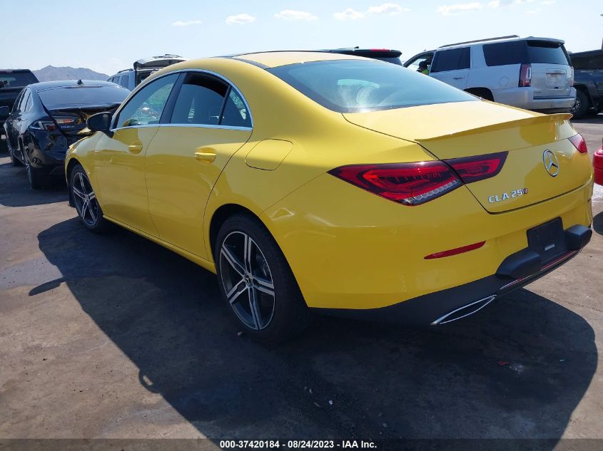 2020 Mercedes-Benz Cla Cla 250 VIN: WDD5J4GB1LN078155 Lot: 37420184