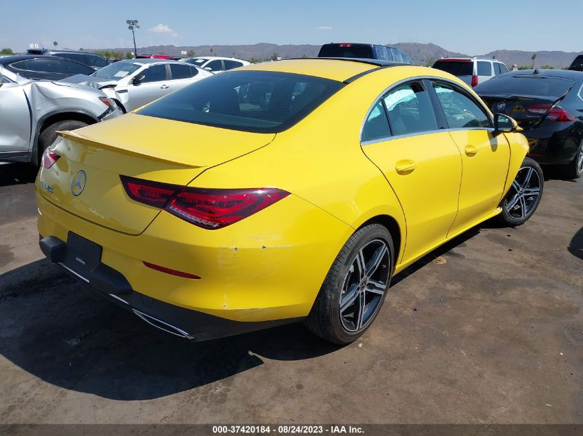 2020 Mercedes-Benz Cla Cla 250 VIN: WDD5J4GB1LN078155 Lot: 37420184