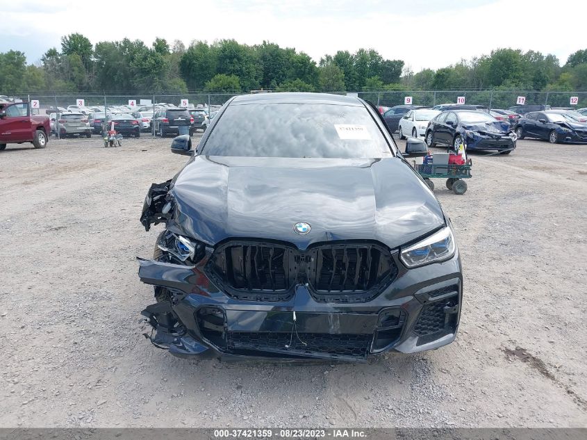 VIN 5UXCY6C09N9M65687 2022 BMW X6, Xdrive40I no.12