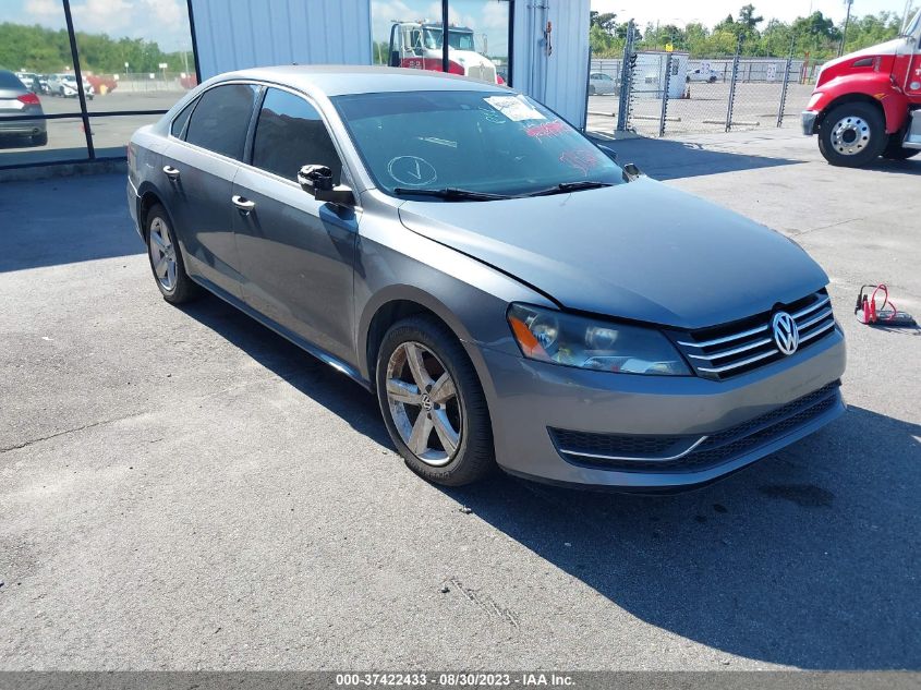 2013 Volkswagen Passat 2.5L Se VIN: 1VWBH7A34DC012141 Lot: 37422433