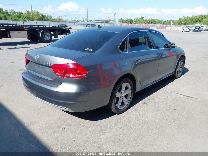 1VWBH7A34DC012141 2013 Volkswagen Passat 2.5L Se