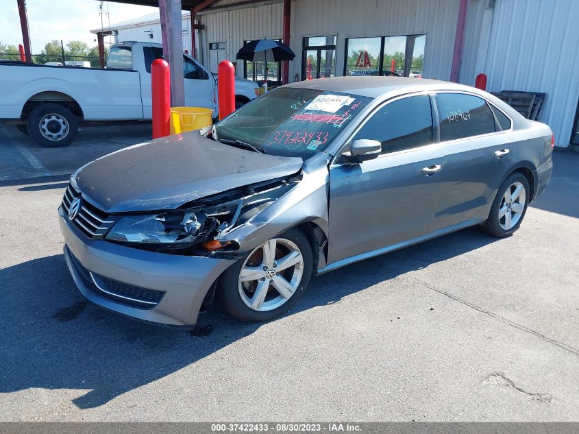 2013 Volkswagen Passat 2.5L Se VIN: 1VWBH7A34DC012141 Lot: 37422433