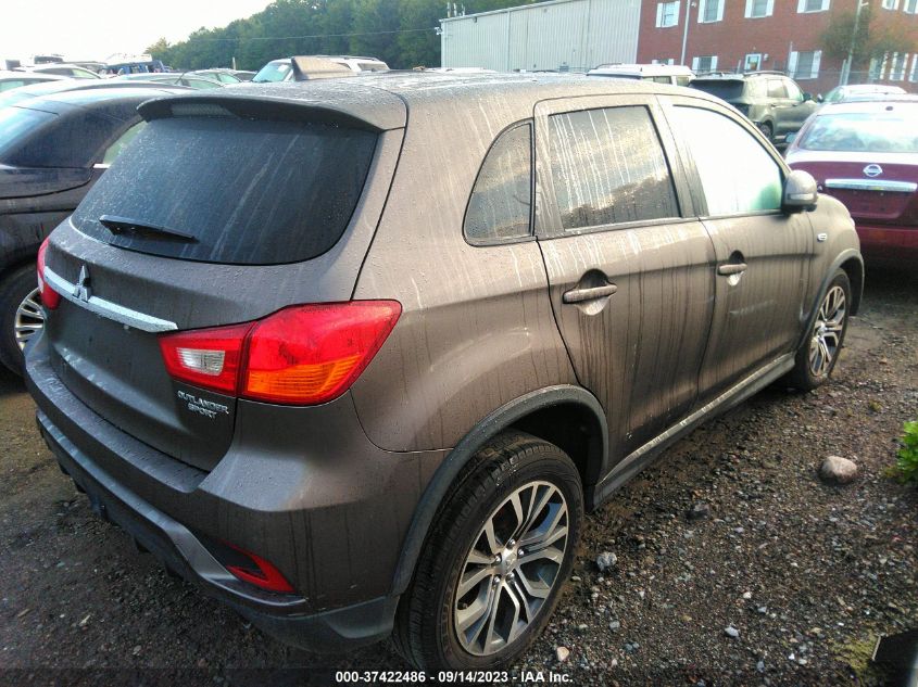 2018 Mitsubishi Outlander Sport 2.0 Es VIN: JA4AP3AU1JZ007260 Lot: 37422486