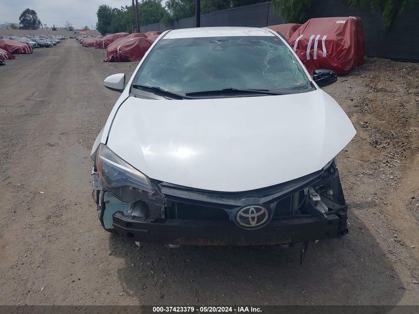 2017 Toyota Corolla Le VIN: 2T1BURHE6HC905460 Lot: 37423379