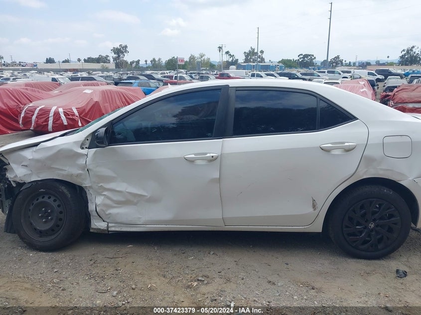 2017 Toyota Corolla Le VIN: 2T1BURHE6HC905460 Lot: 37423379