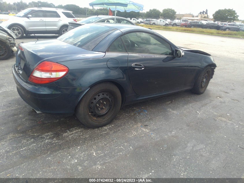 2006 Mercedes-Benz Slk 280 VIN: WDBWK54F56F089360 Lot: 37424032