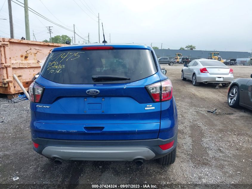 2017 Ford Escape Se VIN: 1FMCU0GD2HUC09475 Lot: 37424324