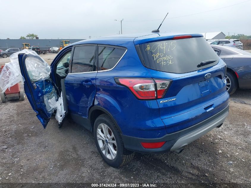 2017 Ford Escape Se VIN: 1FMCU0GD2HUC09475 Lot: 37424324