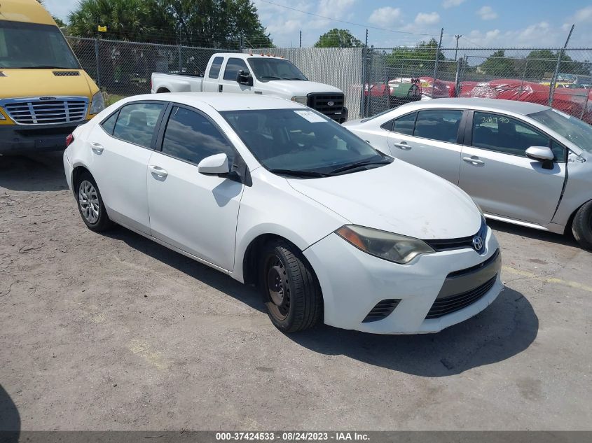 2015 Toyota Corolla Le VIN: 5YFBURHE3FP271683 Lot: 37424533