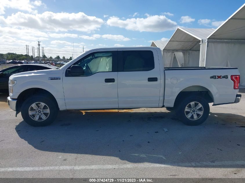 2017 Ford F-150 Xl VIN: 1FTEW1EF0HFC06693 Lot: 37424729