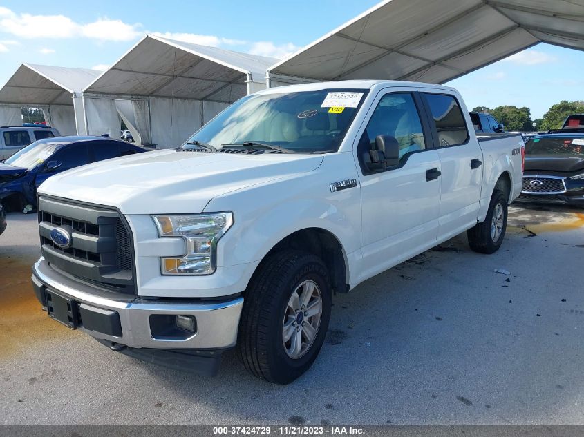 2017 Ford F-150 Xl VIN: 1FTEW1EF0HFC06693 Lot: 37424729