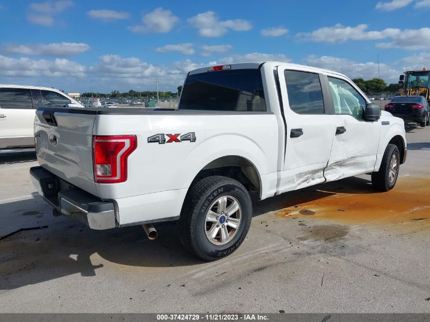 2017 Ford F-150 Xl VIN: 1FTEW1EF0HFC06693 Lot: 37424729