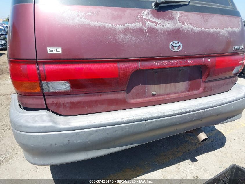1995 Toyota Previa Dx VIN: JT3AC13R8S1188490 Lot: 37425475