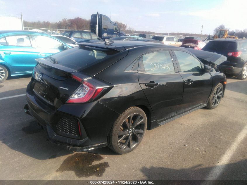 2017 Honda Civic Sport VIN: SHHFK7H47HU213348 Lot: 37425624