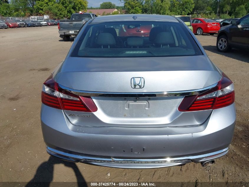 1HGCR2F86HA074784 2017 Honda Accord Sedan Ex-L