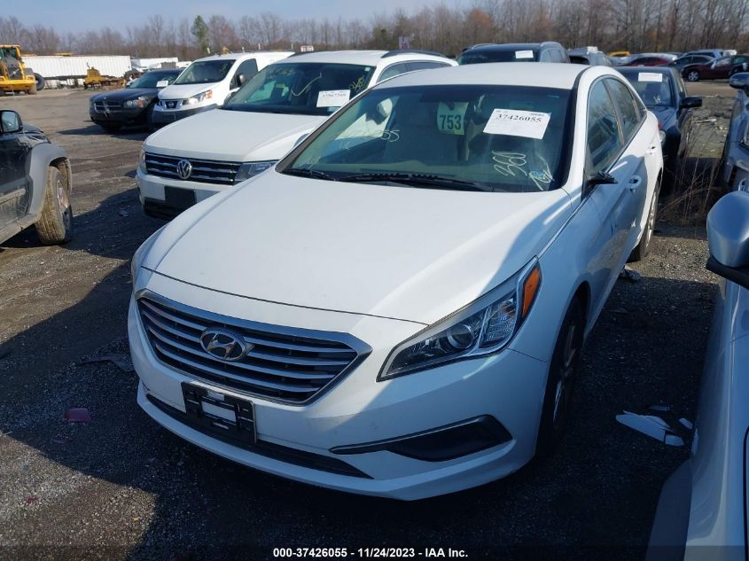 2016 Hyundai Sonata Se VIN: 5NPE24AF1GH352401 Lot: 37426055