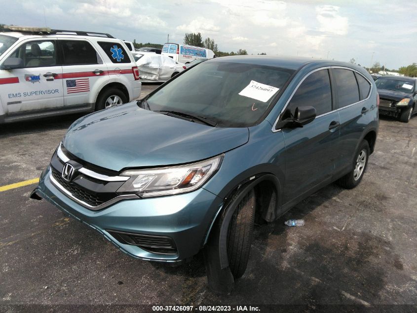 2015 Honda Cr-V Lx VIN: 5J6RM4H38FL127856 Lot: 37426097