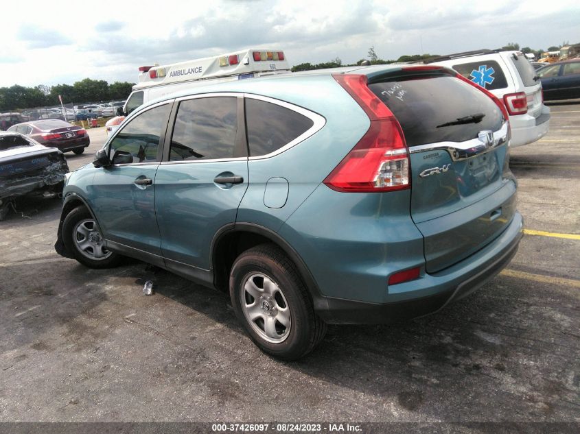 2015 Honda Cr-V Lx VIN: 5J6RM4H38FL127856 Lot: 37426097