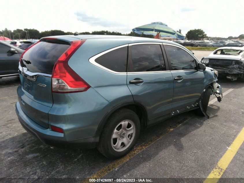 2015 Honda Cr-V Lx VIN: 5J6RM4H38FL127856 Lot: 37426097