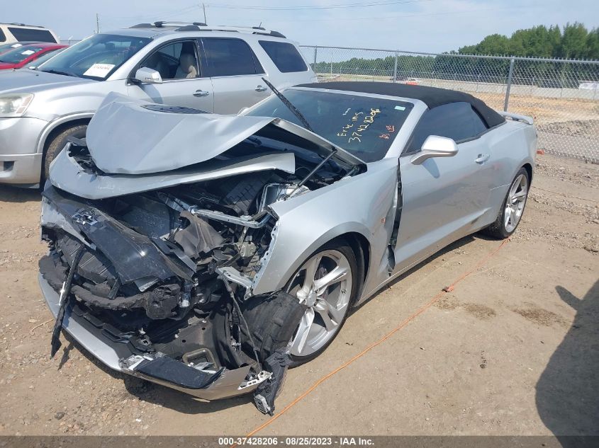 2019 Chevrolet Camaro 2Ss VIN: 1G1FH3D78K0114755 Lot: 37428206