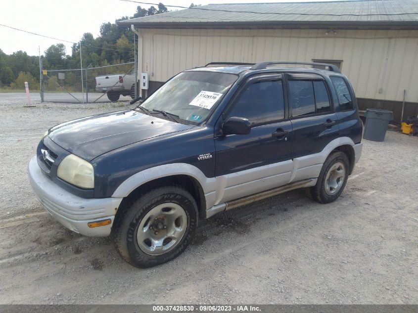 2000 Suzuki Grand Vitara Jlx/Jlx+/Limited VIN: JS3TD62V9Y4118907 Lot: 37428530