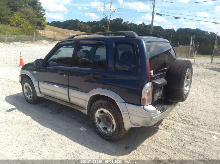 2000 Suzuki Grand Vitara Jlx/Jlx+/Limited VIN: JS3TD62V9Y4118907 Lot: 37428530