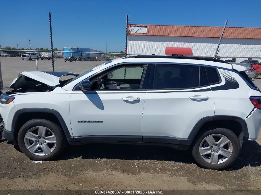 2022 Jeep Compass Latitude 4X4 VIN: 3C4NJDBBXNT199898 Lot: 37428587