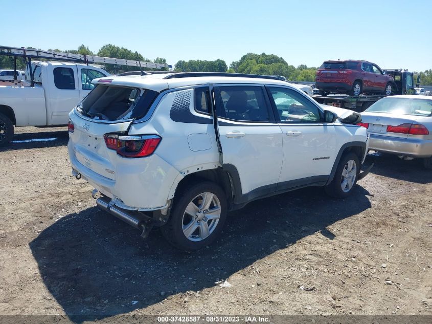 2022 Jeep Compass Latitude 4X4 VIN: 3C4NJDBBXNT199898 Lot: 37428587