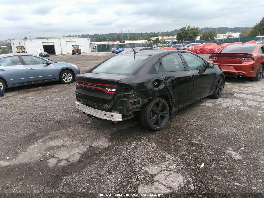 2016 Dodge Dart Sxt VIN: 1C3CDFBB2GD516306 Lot: 37428904