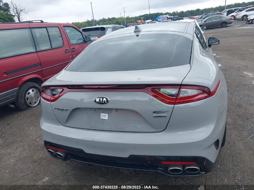 2019 Kia Stinger Gt2 VIN: KNAE55LCXK6058124 Lot: 37430225