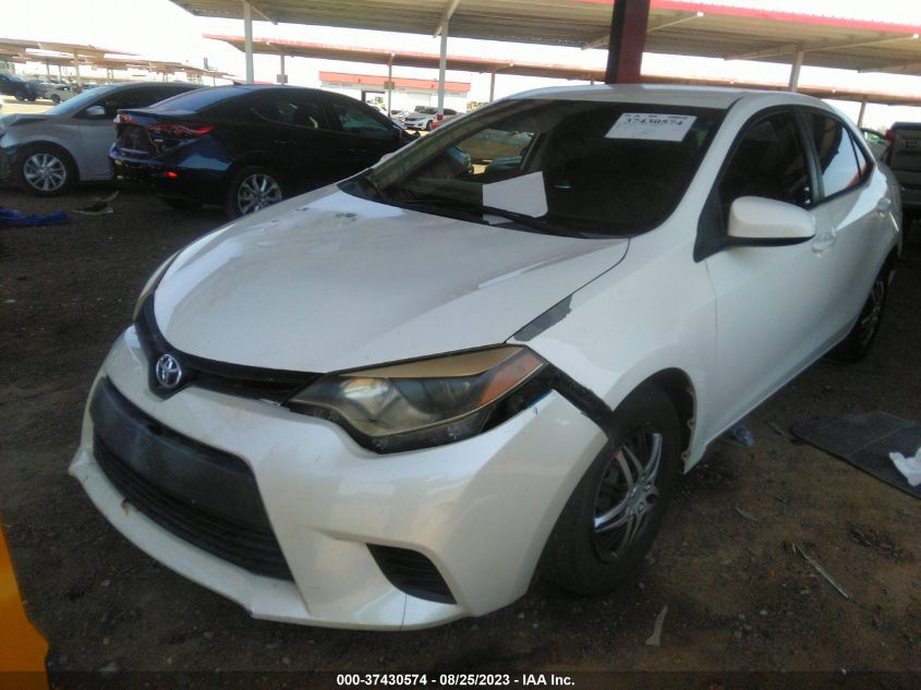 2015 Toyota Corolla Le VIN: 5YFBURHE5FP265111 Lot: 37430574