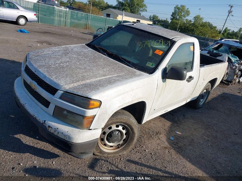 2009 Chevrolet Colorado Work Truck VIN: 1GCCS14E298101901 Lot: 37430901