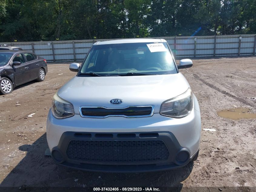 2015 Kia Soul + VIN: KNDJP3A5XF7779161 Lot: 37432405